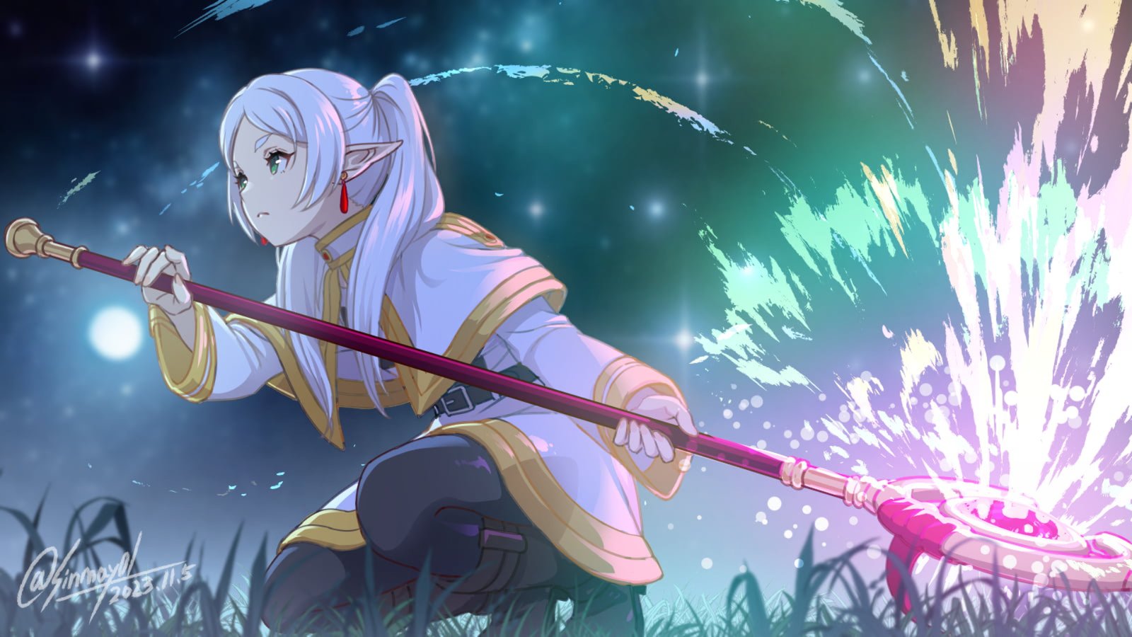 image of the character with name Frieren